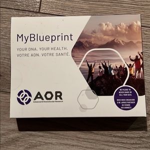 New AOR MyBlueprint DNA Nutrition Kits - bundle of 2